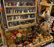 Koffermarkt auf der alten Holzbrücke