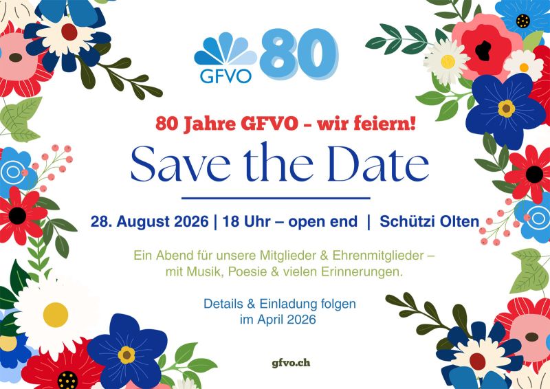 GFVO Jubiläum